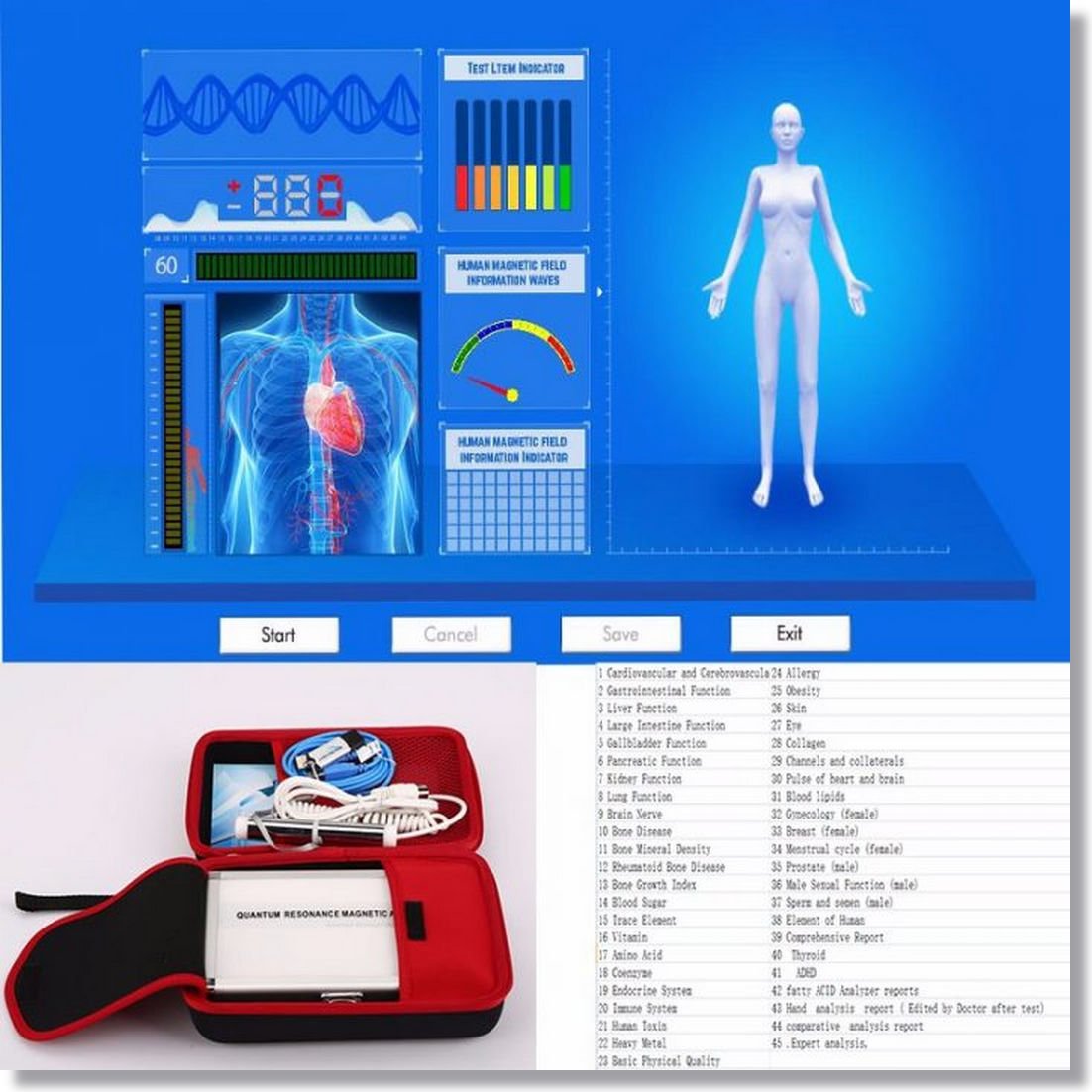 Cos'è l'analizzatore di terapia quantistica
