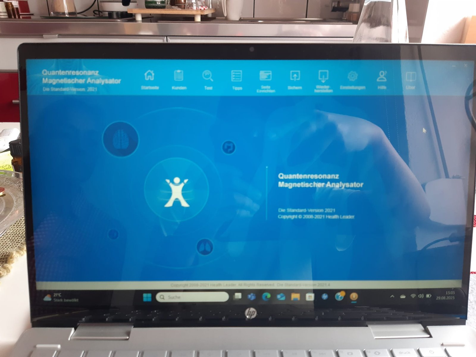 Quantum Resonance Analyser