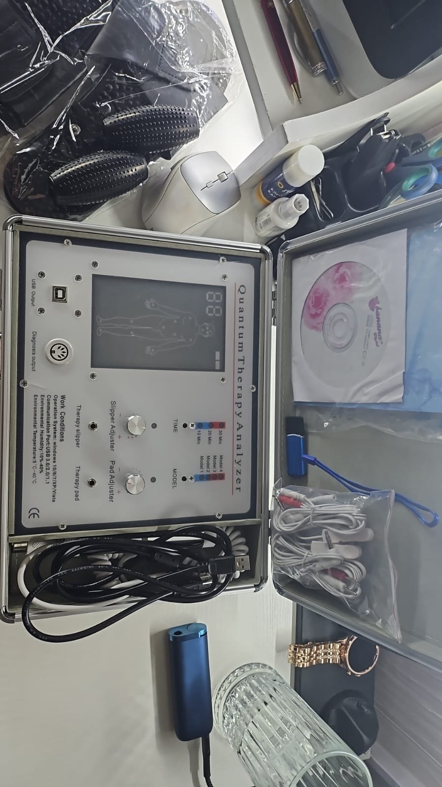 analizzatore magnetico a risonanza quantistica